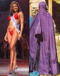 Bikini Vs. Burka