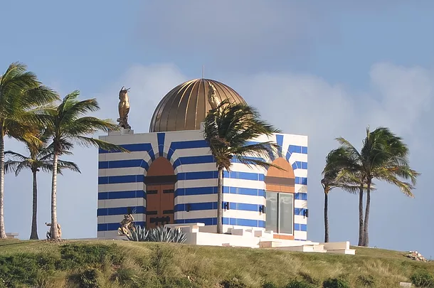 Temple on Epstein's Island